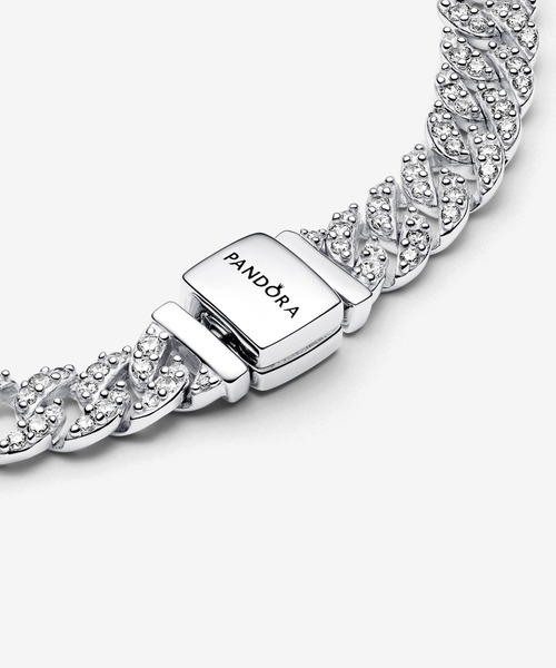 PANDORA Timeless パヴェ チェーン ブレスレット PANDORA ブレスレット Pandora Timeless パヴェ チェーン