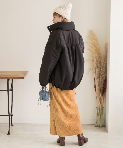 ad thie（アドティエ） ダウンコート ダウンジャケット ネック取り外し