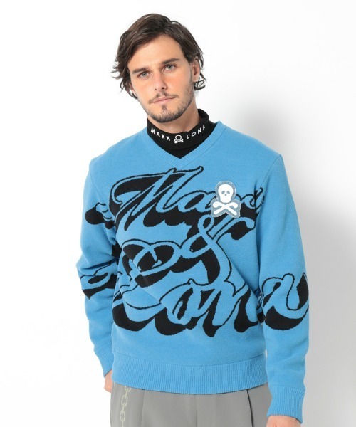 MARK AND LONA メンズセーター MARK&LONA セーター ニット Atomic V-Knit | MEN メンズ