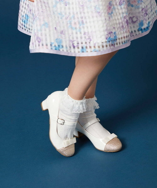 a.v.v（アー・ヴェ・ヴェ） バレエシューズ 「18-20cm」「CEREMONY