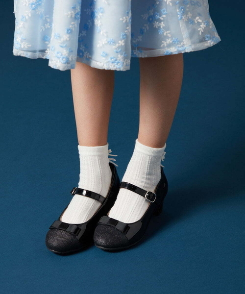 a.v.v（アー・ヴェ・ヴェ） バレエシューズ 「18-20cm」「CEREMONY