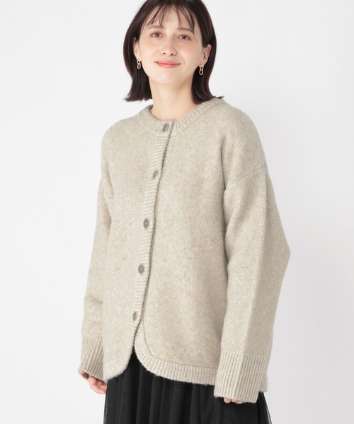 studio CLIP（スタディオクリップ） カーディガン 3ゲージ ウールMIX