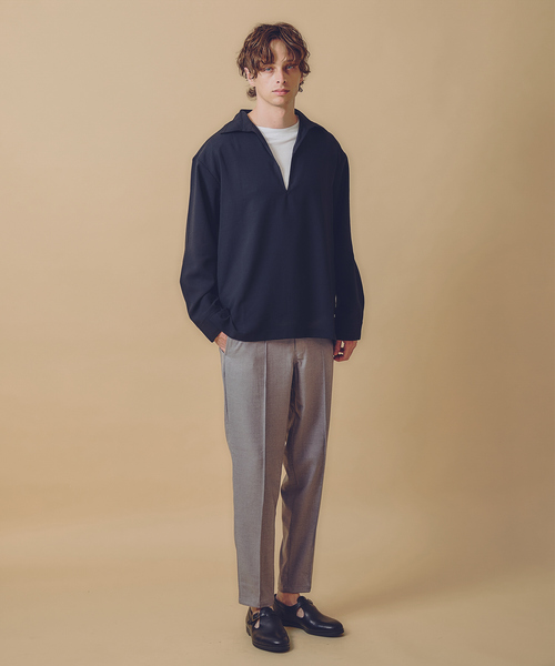 5351 POUR LES HOMMES パンツ TRストレッチスリムテーパードパンツ