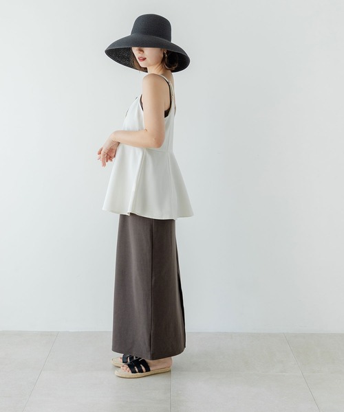 rectangle（レクタングル） キャミソール ペプラムフレアキャミソール