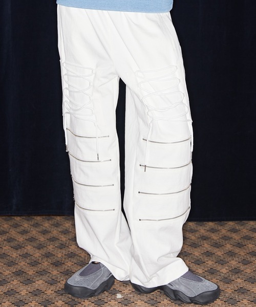 パンツ LUV IS TRUE NM ZIPPER PANTSWHITE LUVISTRUE パンツ NM ZIPPER PANTS レディース : ZOZOTOWN Yahoo