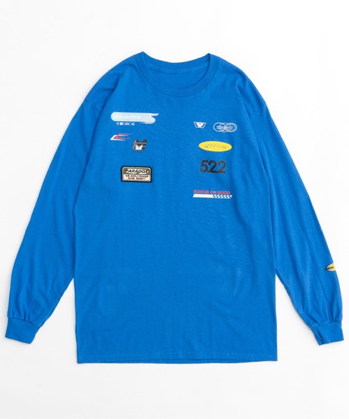 tシャツ Sponsor Logo Print Long Sleeve T-shirt/スポンサーロゴロンTEE「MAISON SPECIAL/メゾン