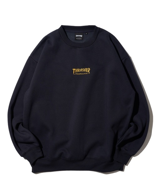 スラッシャー（THRASHER）/【THRASHER/スラッシャー】裏起毛バック刺繍プリントスウェットプルオーバー THRASHER（スラッシャー） トレーナー スウェット 「THRASHER