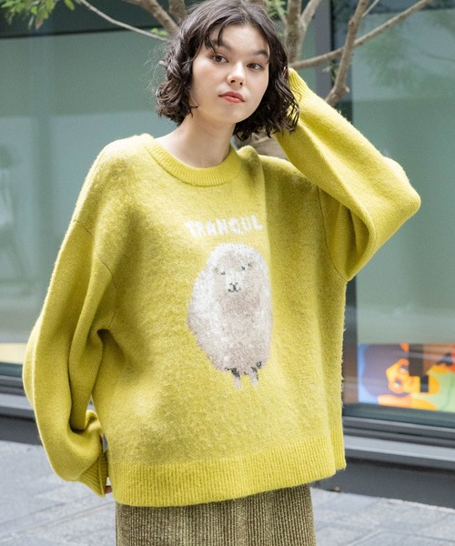 J'ADIOROモコモコニット