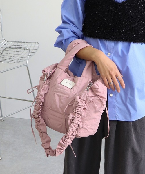 【日本未発売】COS ダークグレーデニム キルティングバッグ GUESS ゲス バッグ HD767921 DENIM CESSILY デニム チェーン