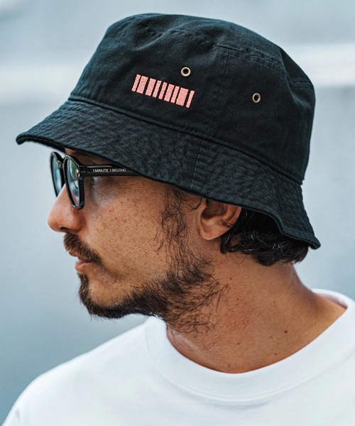 felkod（フィルコッド） 帽子 ハット mko12338-Barcode Embroidery