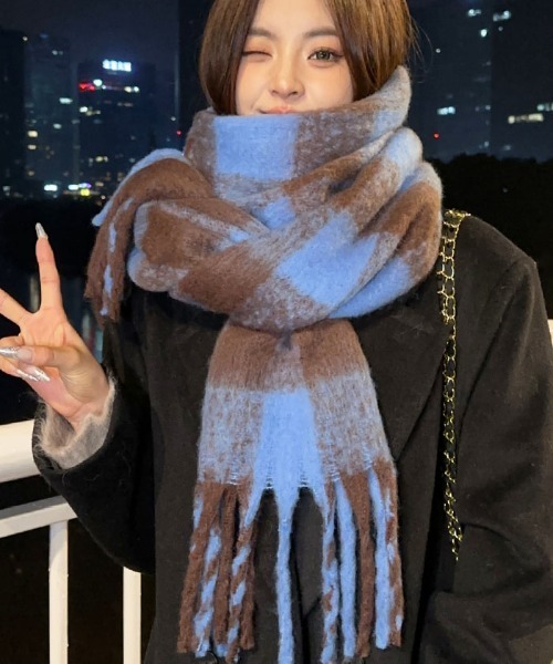 Futier Land（フューティアランド） マフラー 大判が女性らしくて