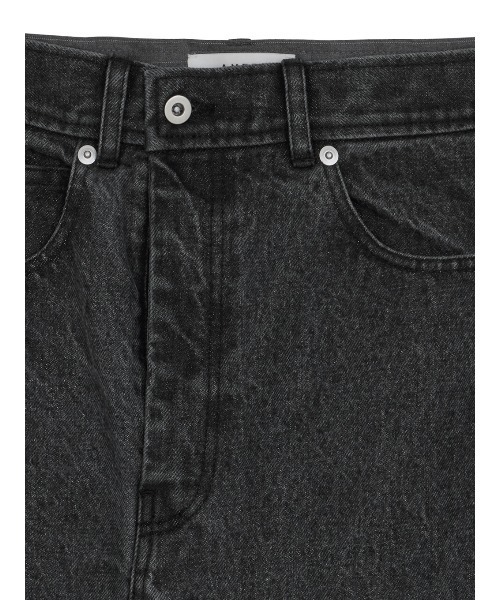Ameri（アメリ） ロング スカート DENIM DOCKING COMBINE SKIRT