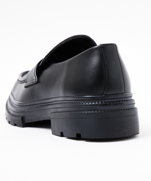 ABAHOUSE（アバハウス） ローファー 「コイン/ビット」選べるブラック