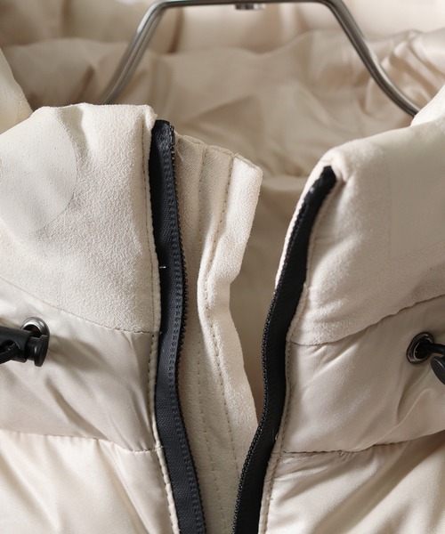 in the attic（インジアティック） ダウンジャケット ダウン スエード