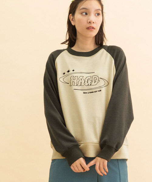 TODAYFUL ボーイフレンドラグランスウェット TODAYFUL Boyfriend Raglan Sweat 【公式通販】