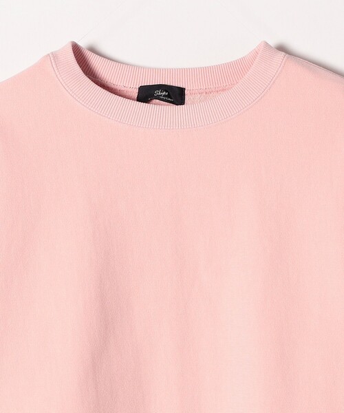 tシャツ SHIPS Primary Navy Label:「洗濯機可能」裏毛 バイオ加工 カットソー レディース SHIPS tシャツ Primary Navy Label:「洗濯機可能」裏毛 バイオ