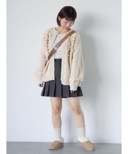 「ehka sopo」 ニットカーディガン F ミント レディース_画像9