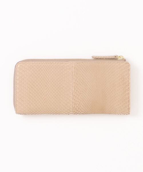 genten（ゲンテン） 財布 グレースパイソン L字ファスナー長財布