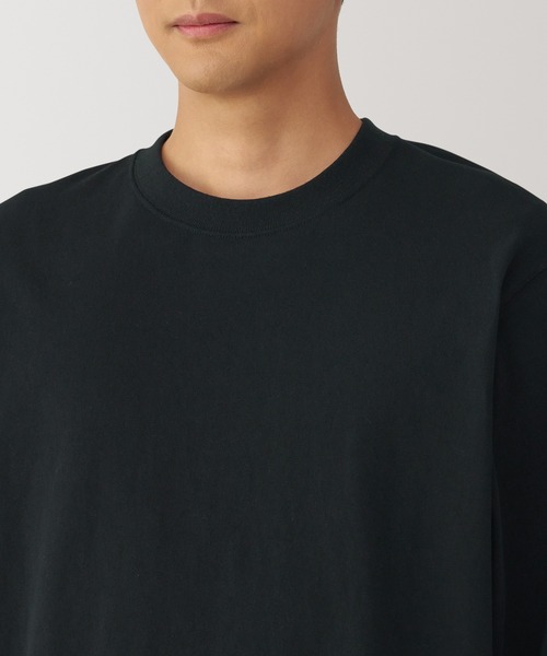 メンズTシャツ　19枚　まとめ売り 紳士 洗いざらし太番手ボートネック九分袖Tシャツ（Tシャツ
