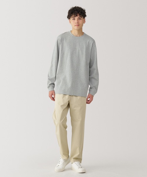 楽天市場】Tシャツ 長袖 メンズ ポケット付き クルーネック