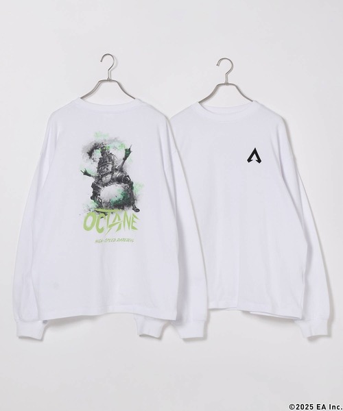 【新品】APEX×RAGEBLUE コラボプリント 長袖 シャツ ワットソン M セール】【APEX LEGENDS×RAGEBLUE】コラボプリントロンT（T