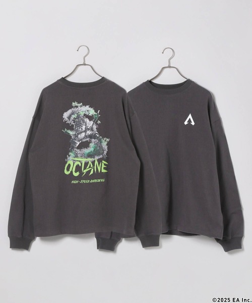 【新品】APEX×RAGEBLUE コラボプリント 長袖 シャツ ミラージュ M 新品】APEX×RAGEBLUE コラボプリント 長袖 シャツ ミラージュ M