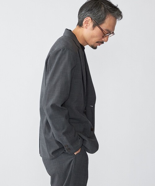 SHIPS シップス　メンズ　TW ストレッチ ジャケット　テーラード SHIPS:〈セットアップ対応〉TW ストレッチ ジャケット｜ SHIPS