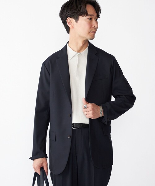 SHIPS シップス　メンズ　TW ストレッチ ジャケット　テーラード SHIPS ジャケット テーラードジャケット SHIPS:「セットアップ
