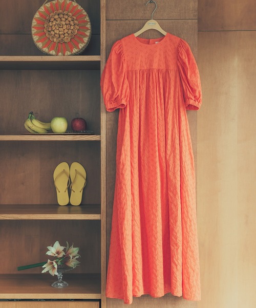 アンソロ Somerset アイレット フェミニン マキシ ワンピ 4色 SOLIS｜Dresses｜Merlette(マーレット)｜Merlette NYC