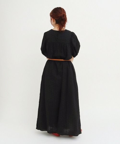child woman パフスリーブフレアシャツワンピース　新品 child woman パフスリーブフレアシャツワンピース 新品 - メルカリ