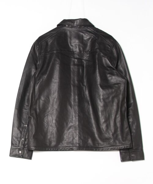 ALLSAINTS コート ジャケット ARLINGTON MINIMALIST LEATHER