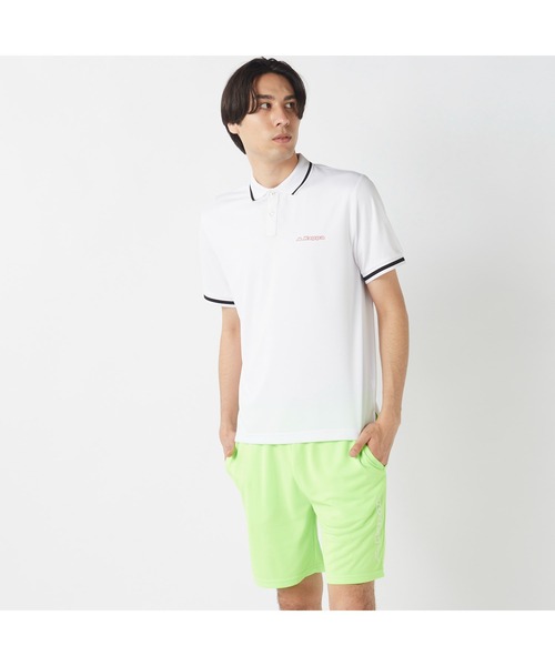 【☆タグ付き！新品☆】Kappa カッパ ハーフジップ半袖ポロシャツ 水色 S ☆タグ付き！新品☆】Kappa カッパ ハーフジップ半袖ポロシャツ