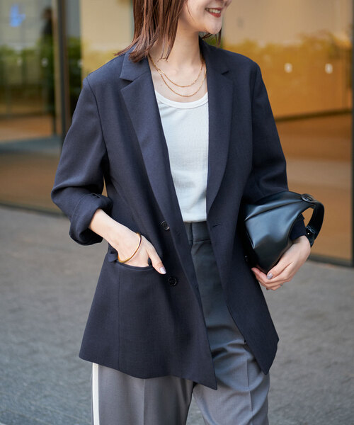 SLOBE IENA コート アウター 「追加」リネンライクダブル