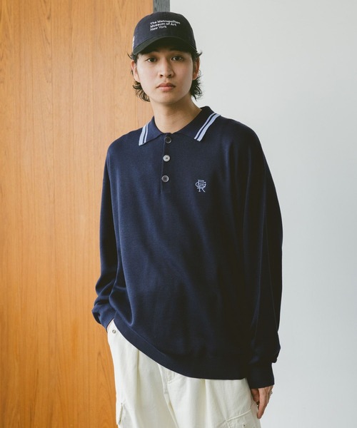 【ROA’s】c-boy style サマーニットポロシャツ【No.379】 ROA's】c-boy style サマーニットポロシャツ【No.379】