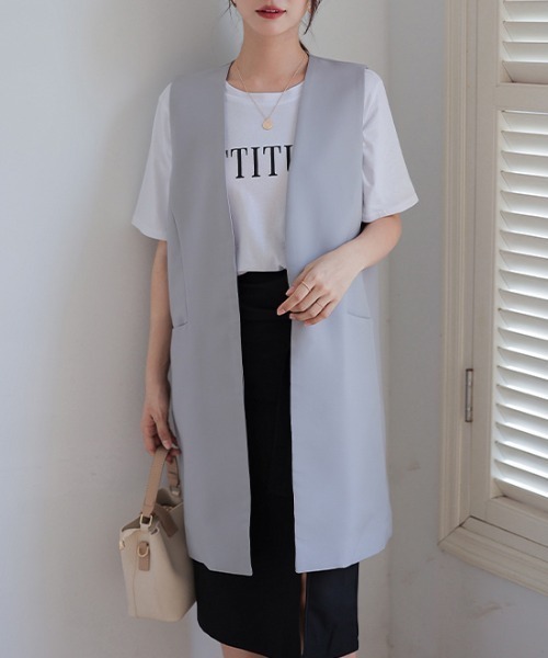 「COCOMOMO」 「yansoo」コート S ブラック レディース_画像5