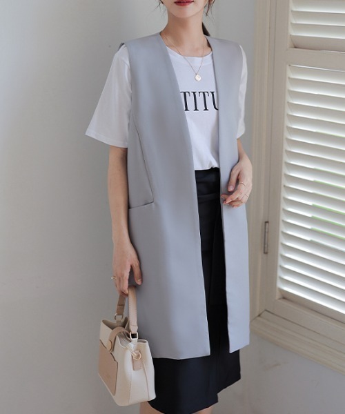 「COCOMOMO」 「yansoo」コート S ブラック レディース_画像6