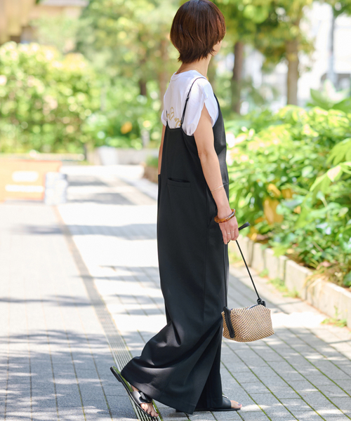 極美品✨️JOURNAL STANDARD relume キャミサロペット 麻混 極美品✨️JOURNAL STANDARD relume キャミサロペット 麻混