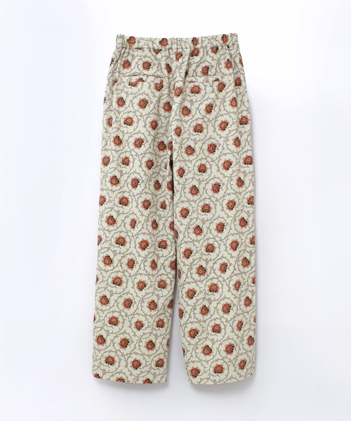 パンツ RN R4043 ストレッチワッフルフレアパンツ(M グリーン): パンツ