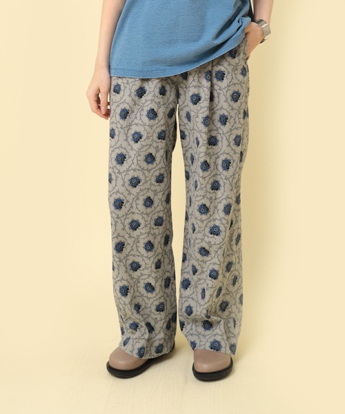 パンツ RN R3834 2wayリネンギャザーワイドパンツ(M カーキ): パンツ - RNA