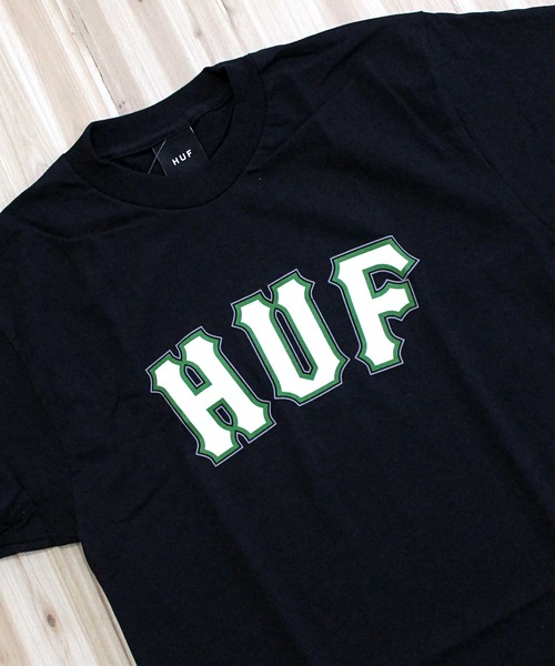 HUF ハフ ジャイアントショートスリーブクルーネック半袖Tシャツ HUF ハフ ジャイアントショートスリーブTシャツ GIANT S/S TEE