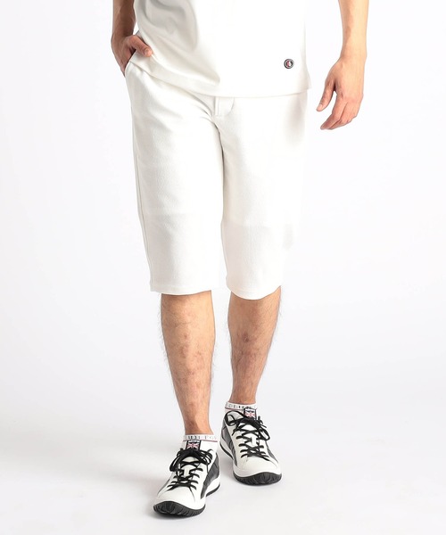 ニコルクラブフォーメン（NICOLE CLUB FOR MEN）/【NICOLE SPORTS】梨地ハーフパンツ NICOLE CLUB FOR MEN（ニコルクラブフォーメン） パンツ 梨地ハーフ