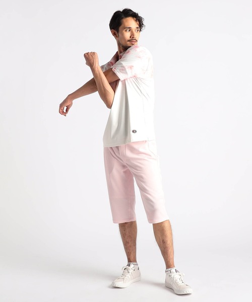 NICOLE CLUB FOR MEN（ニコルクラブフォーメン） パンツ 梨地ハーフ