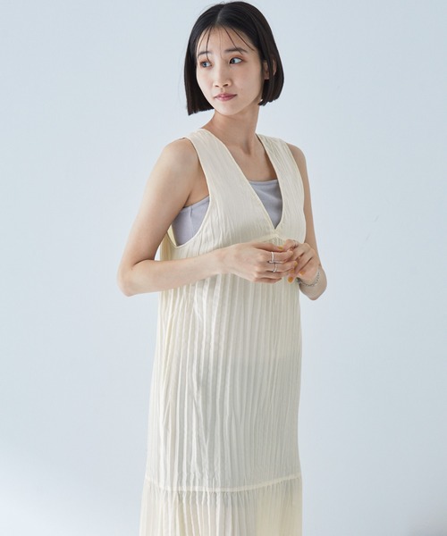 クリンクルリボンワンピース LOWRYS FARM｜クリンクルリボンワンピース | Rakuten Fashion