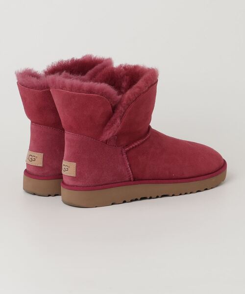 「UGG」 ムートンブーツ 25cm ピンク レディース_画像2