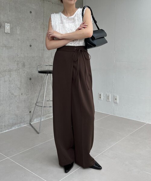 CAPRICIEUX LE'MAGE（カプリシューレマージュ） パンツ ラップリボン