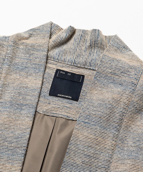 ブルゾン アウター Hombre Sashiko Stitch “NORAGI” メンズの画像