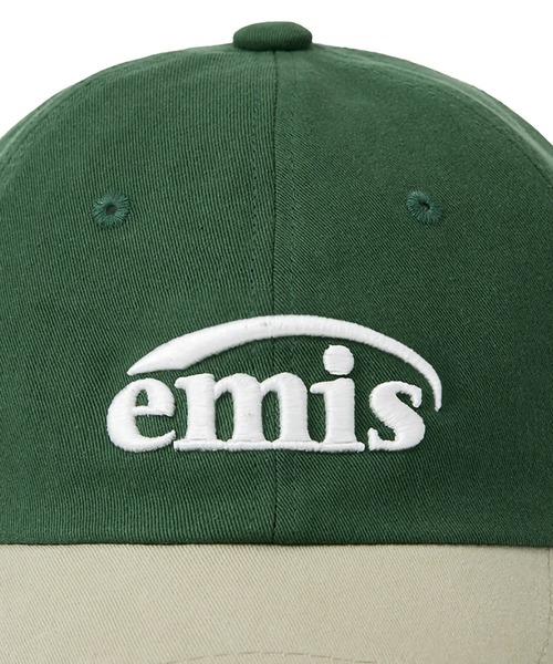 キャップ EMIS NEW LOGO MIX BALL CAP (RENEWAL) 5BNY001 EMIS NEW LOGO MIX BALL CAP(RENEWAL)