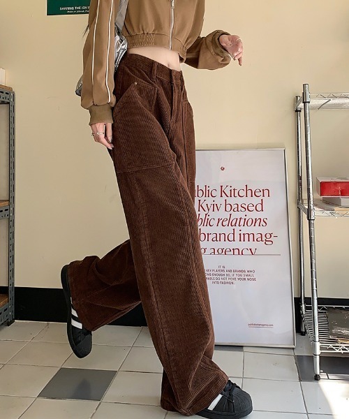 「FREE STYLISTS」 パンツ X-LARGE オフホワイト レディース_画像3