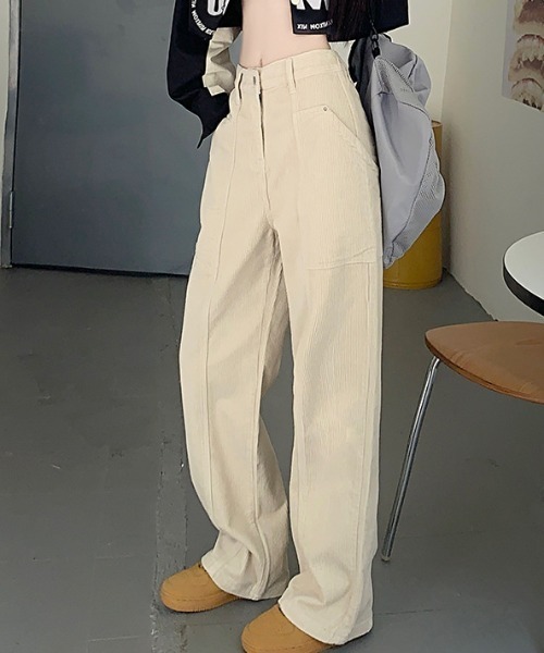 「FREE STYLISTS」 パンツ X-LARGE オフホワイト レディース_画像5