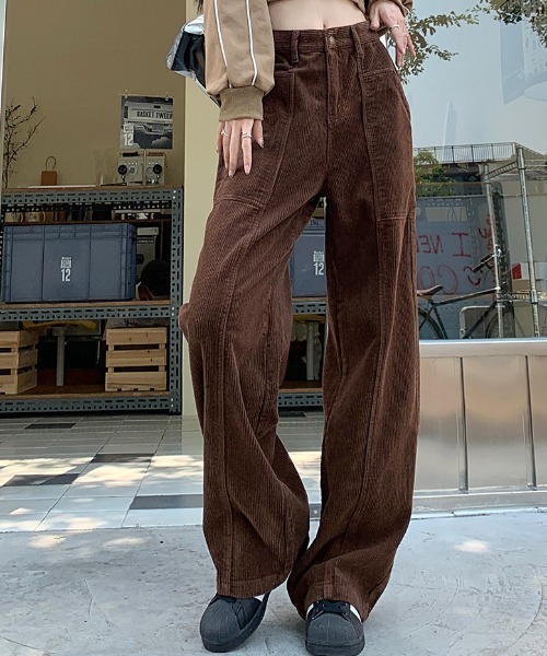 「FREE STYLISTS」 パンツ X-LARGE オフホワイト レディース_画像9